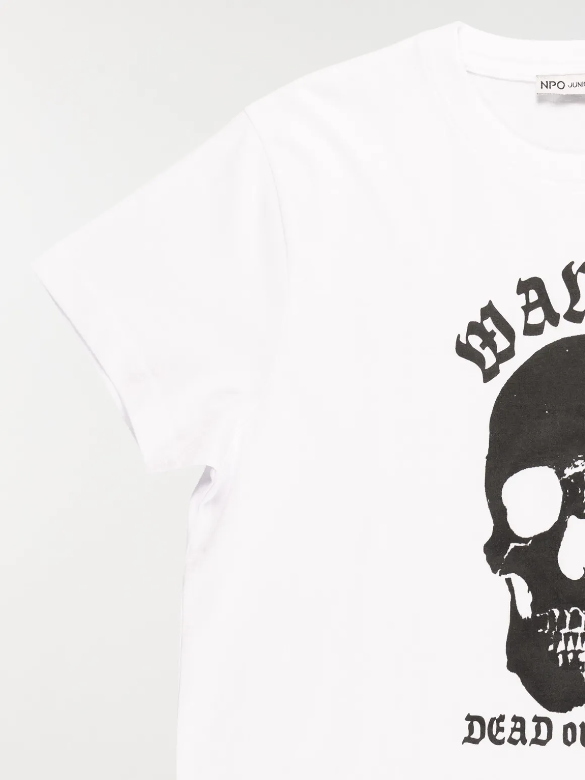 Tee-shirt tête de mort garçon (XXS-M)