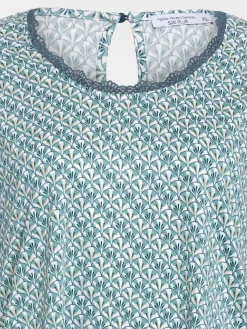 Tee-shirt vert grande taille femme