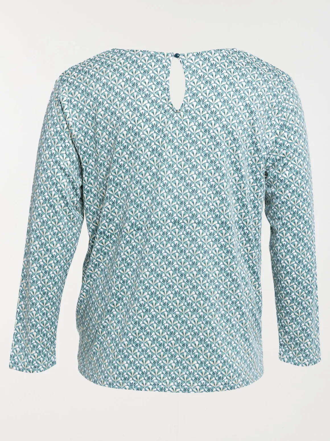 Tee-shirt vert grande taille femme
