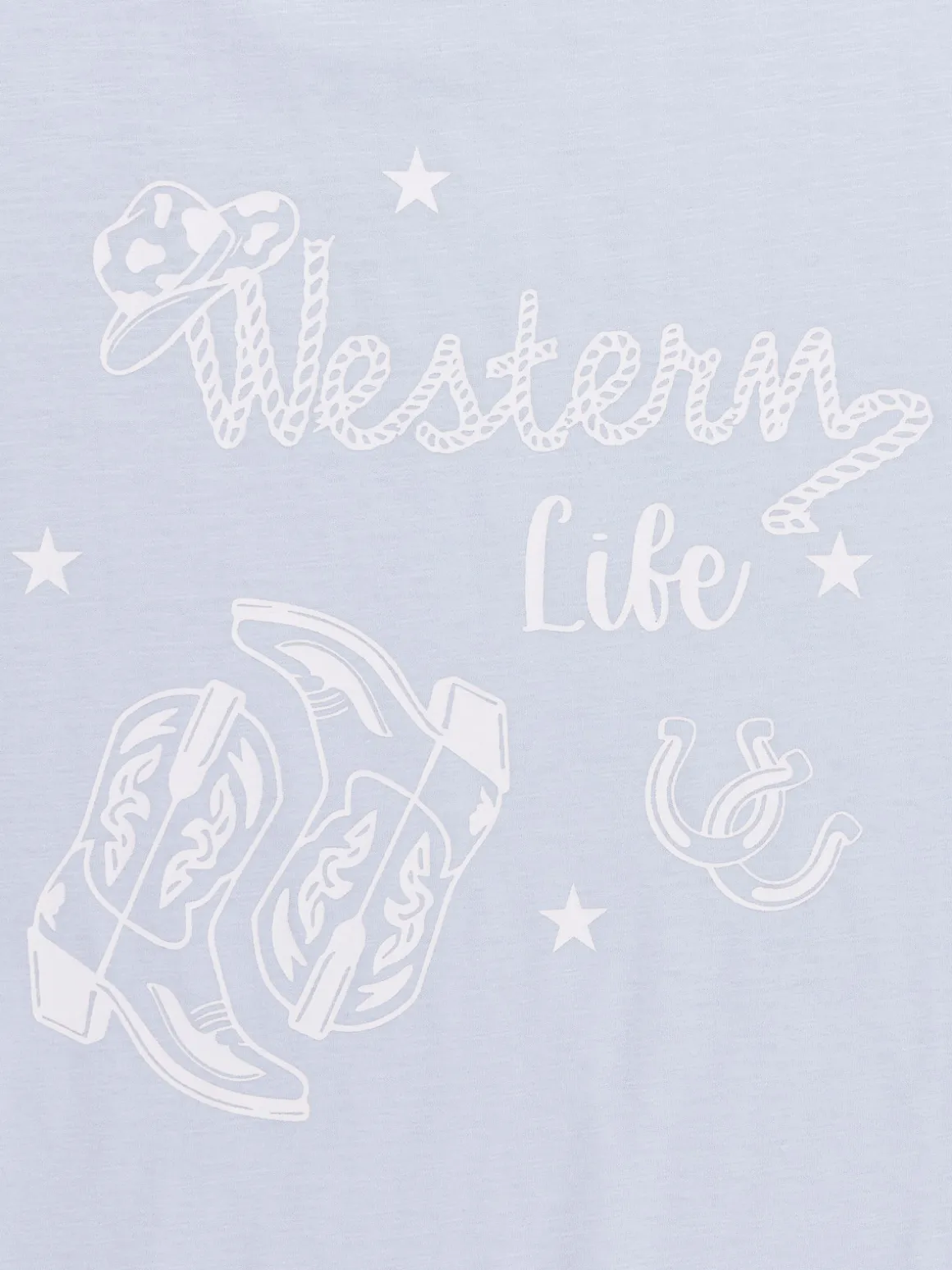 Tee-shirt Western life fille (XXS-M)