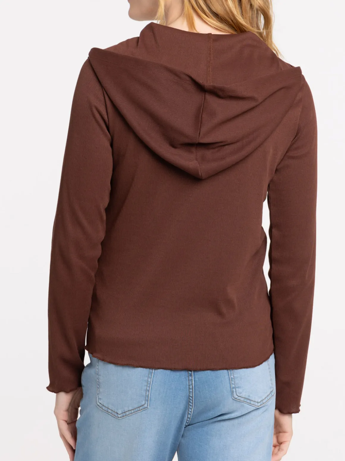Tee-shirt zippé brownie femme