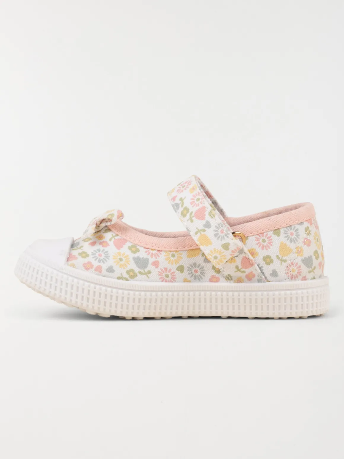 Tennis ballerines fleuries fille (20-23)