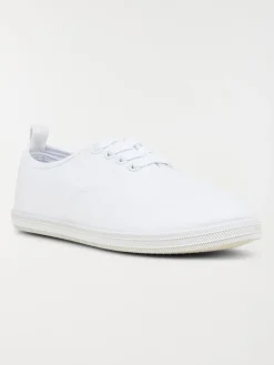 Tennis en toile blanche femme (37-42)