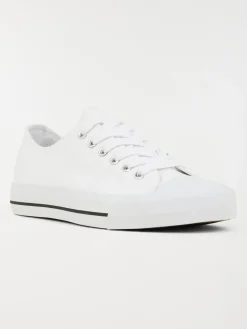 Tennis en toile blanche femme (36-41)