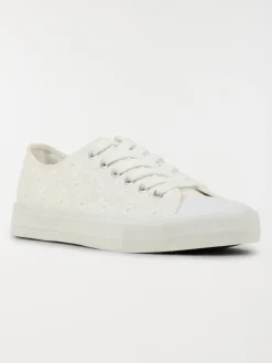 Tennis en toile brodée femme (36-41)