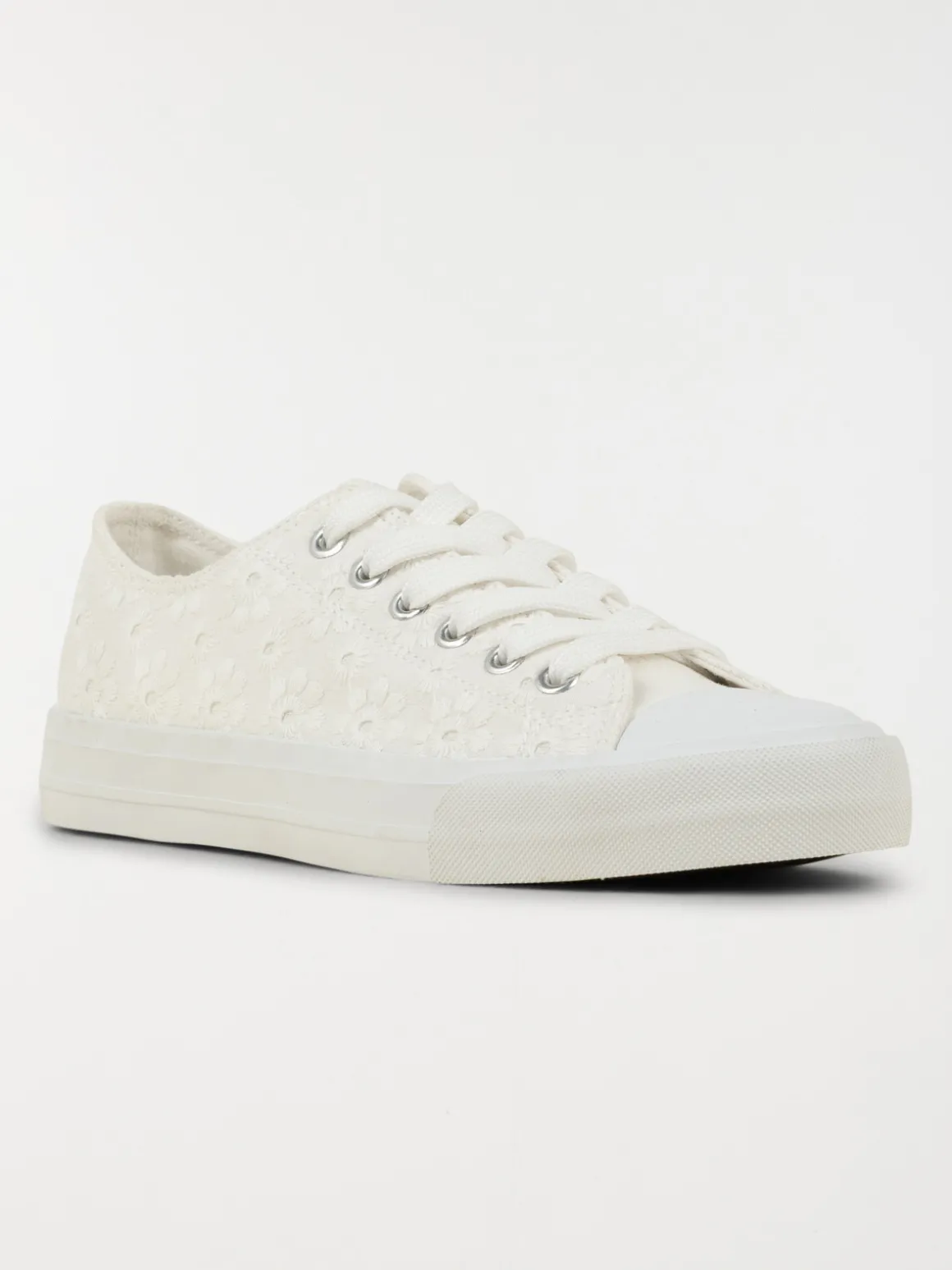 Tennis en toile brodée femme (36-41)