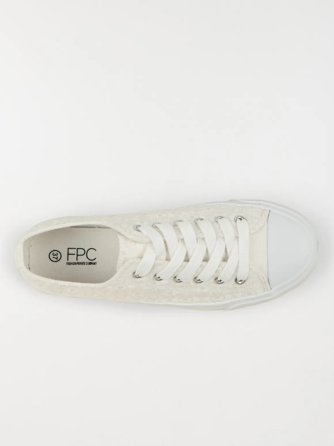 Tennis en toile brodée femme (36-41)