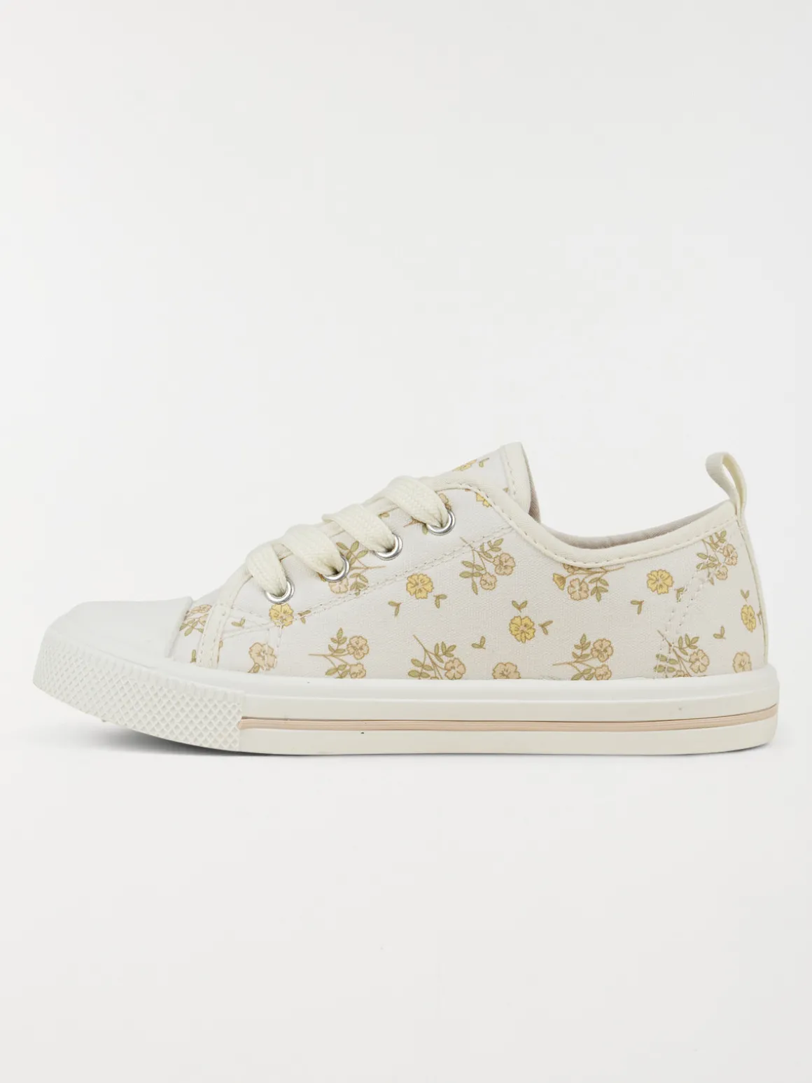 Tennis en toile fleurie fille (31-36)