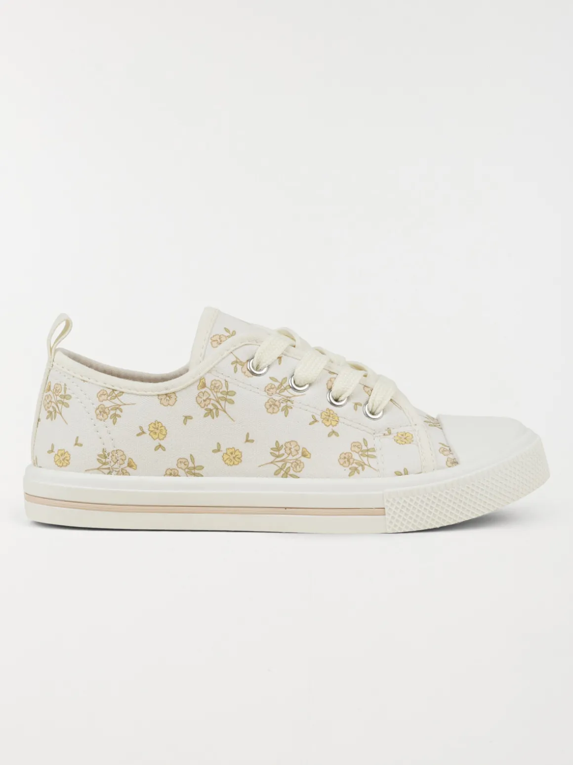 Tennis en toile fleurie fille (31-36)