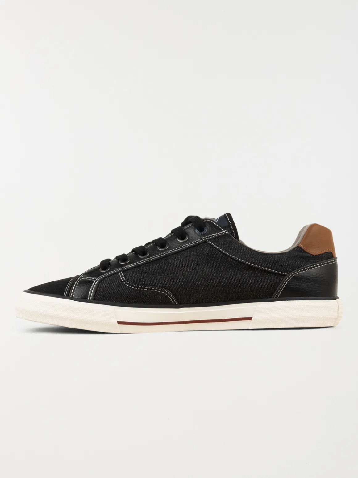 Tennis en toile homme noir (40-45)