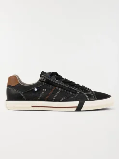 Tennis en toile homme noir (40-45)
