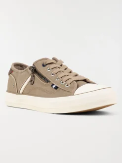 Tennis en toile homme taupe (40-45)