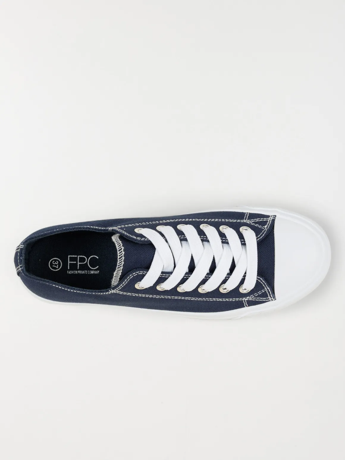 Tennis en toile navy femme (36-41)