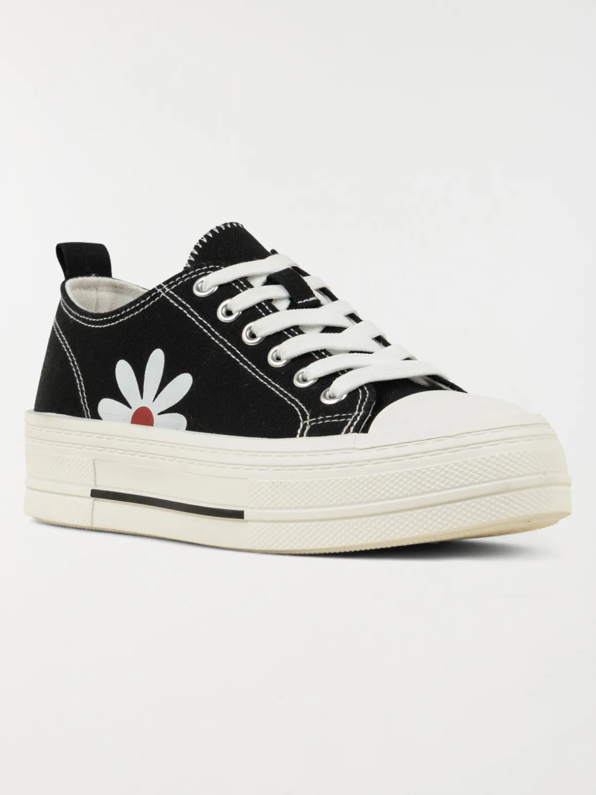 Tennis fleur plateforme femme (36-41)