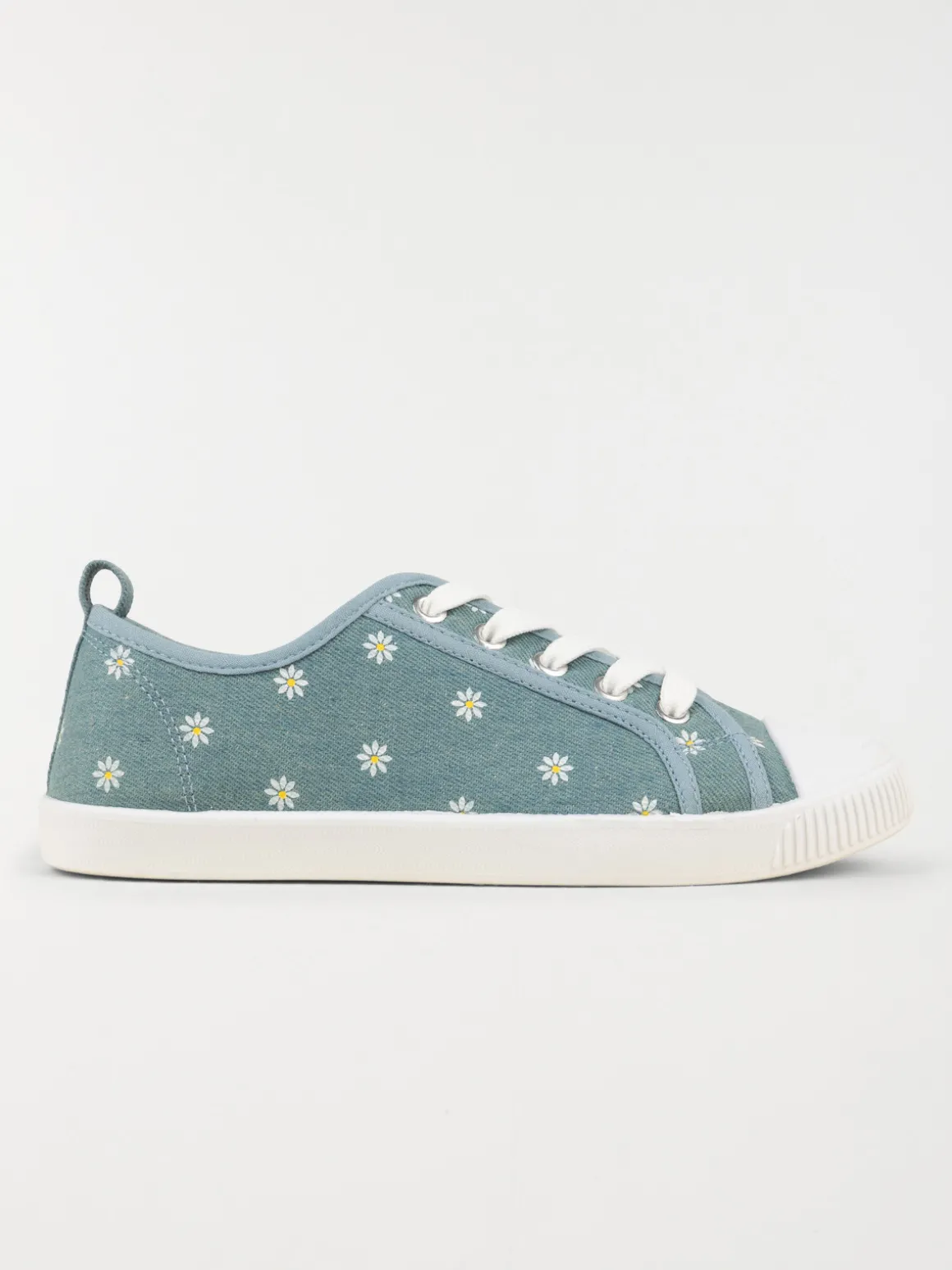 Tennis fleurie toile femme (36-41)