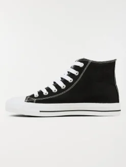Tennis montantes noires femme (36-41)