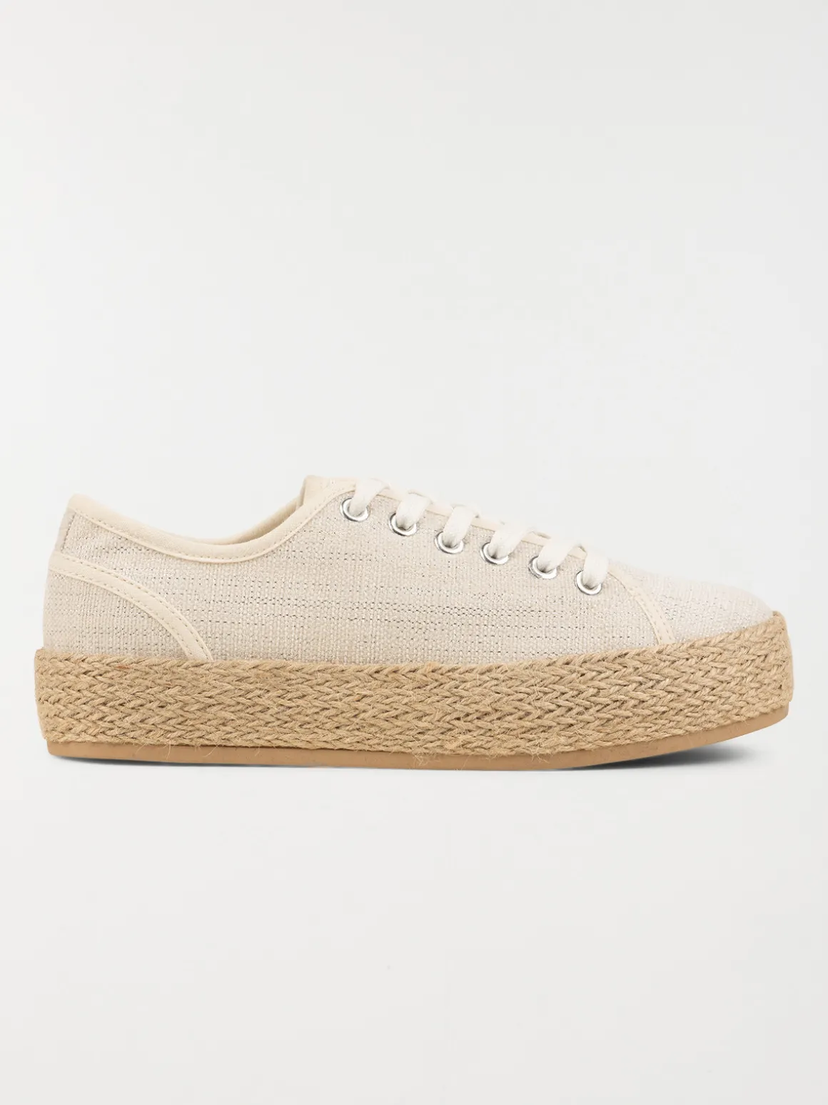 Tennis toile beige femme (36-41)