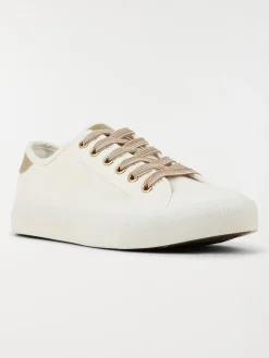 Tennis toile blanche femme (36-41)