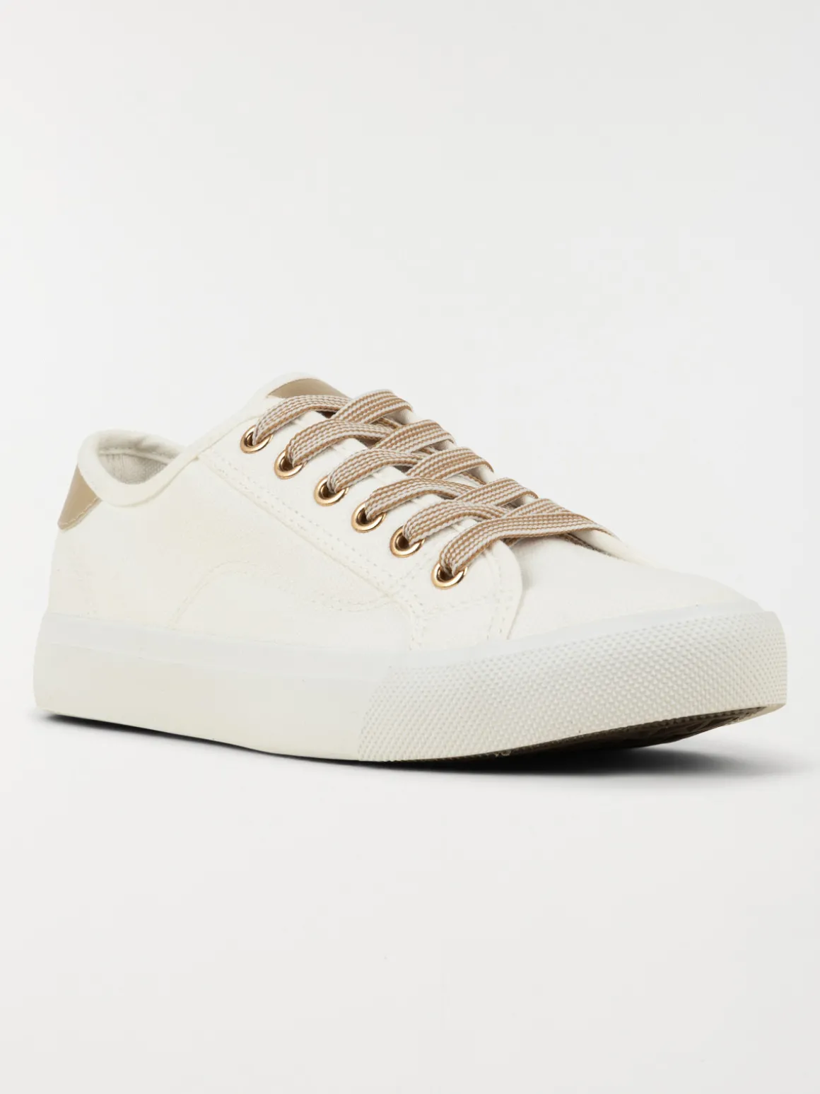 Tennis toile blanche femme (36-41)