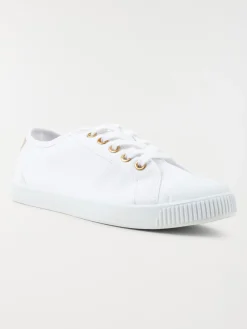 Tennis toile blanche femme (36-41)