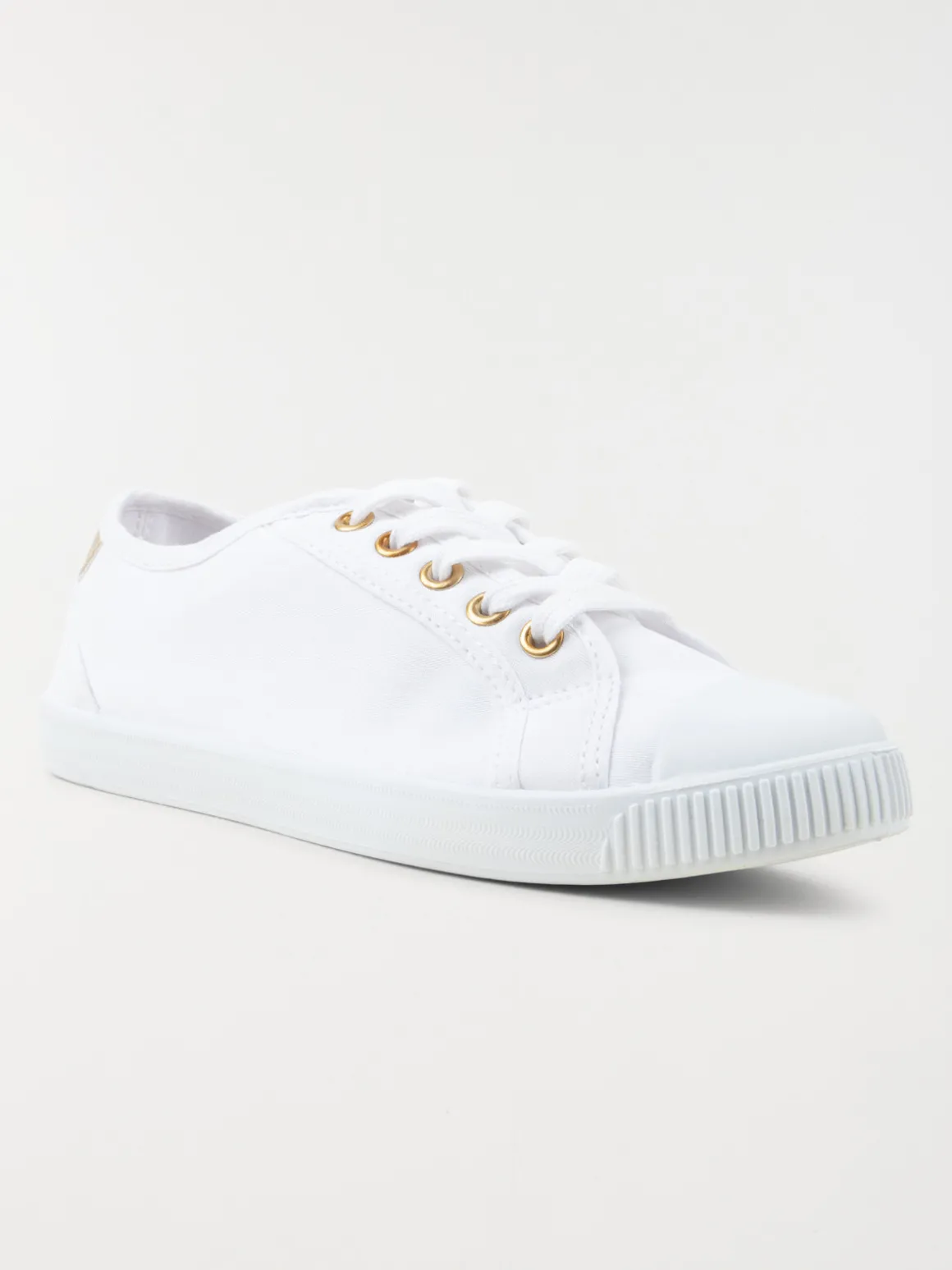 Tennis toile blanche femme (36-41)