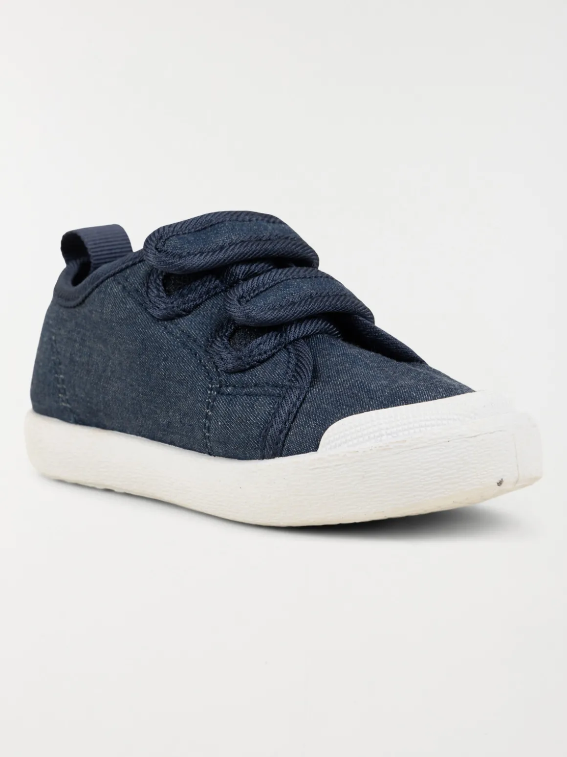 Tennis toile bleu jean garçon (24-30)