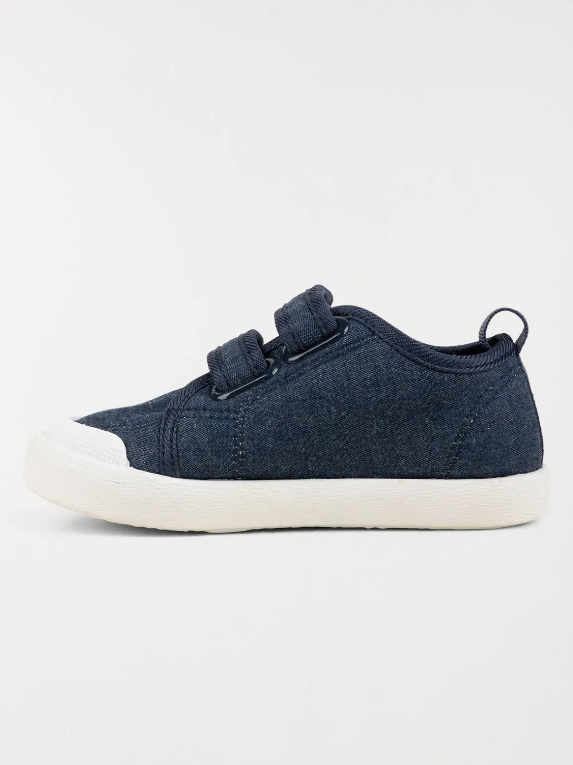 Tennis toile bleu jean garçon (24-30)