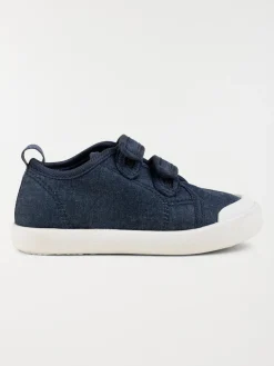 Tennis toile bleu jean garçon (24-30)