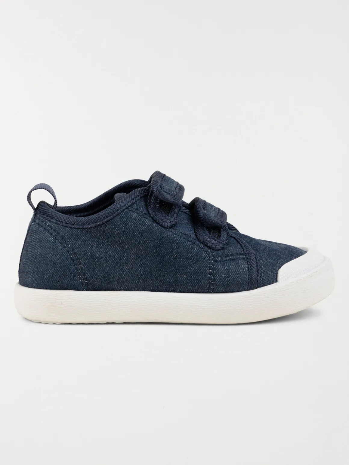 Tennis toile bleu jean garçon (24-30)