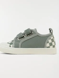 Tennis toile damier garçon (20-23)