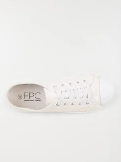 Tennis toile dentelle femme (36-42)