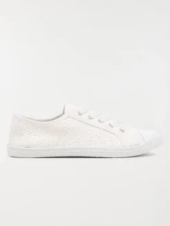 Tennis toile dentelle femme (36-42)