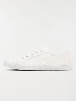 Tennis toile dentelle femme (36-42)
