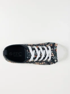 Tennis toile fleurie femme (36-41)