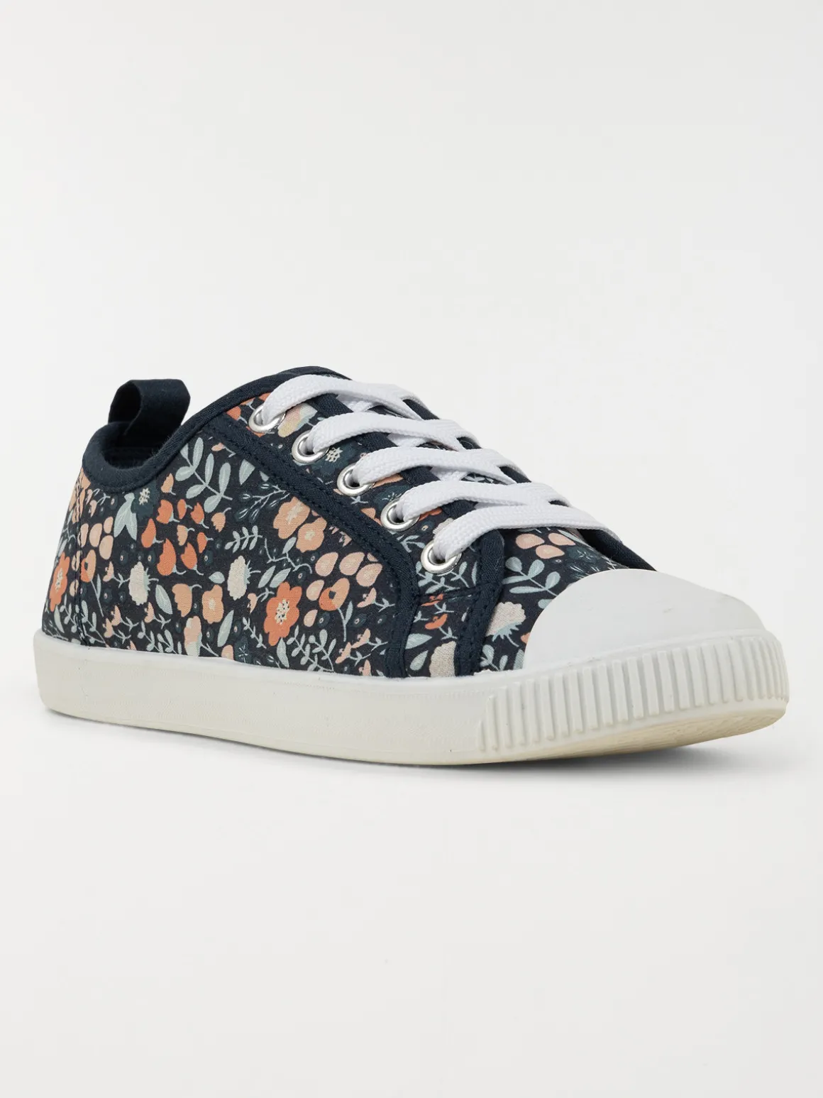 Tennis toile fleurie femme (36-41)