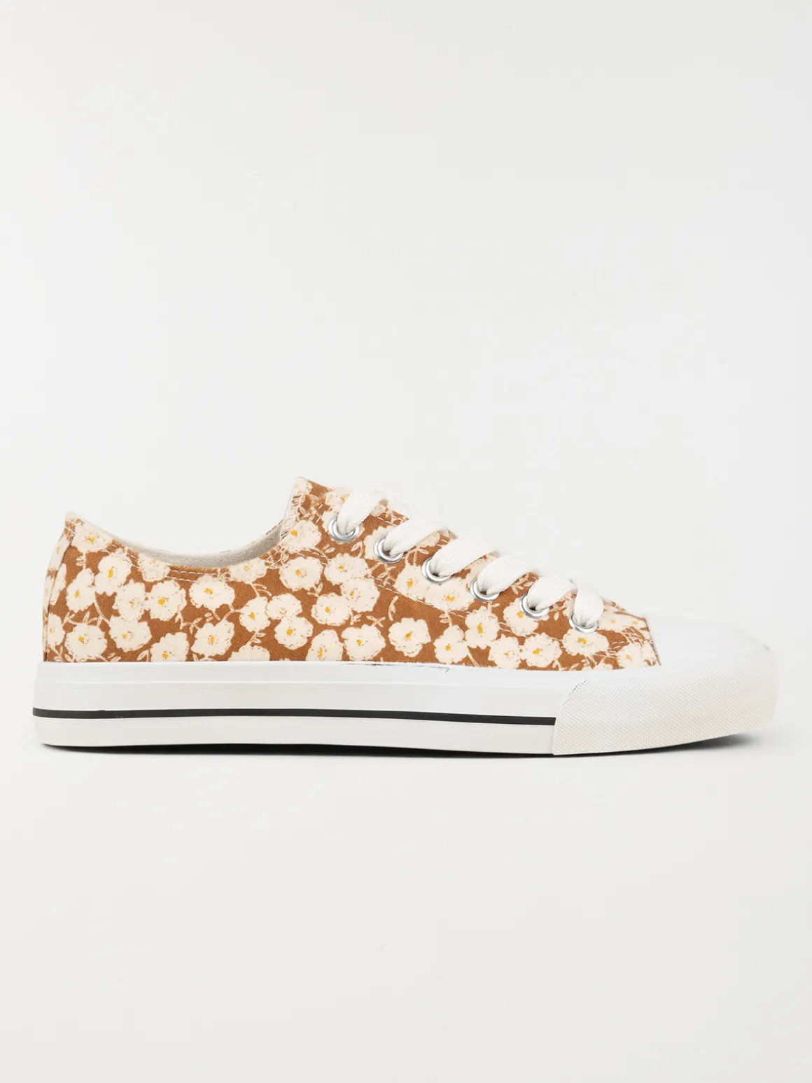 Tennis toile fleurie femme (36-41)