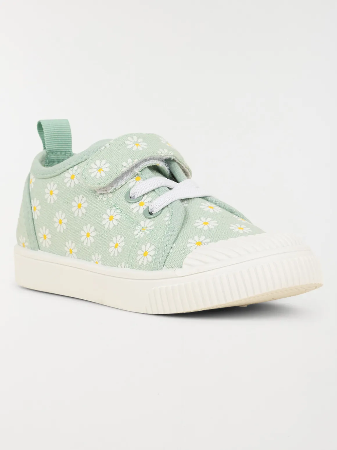 Tennis toile fleurie fille (24-30)