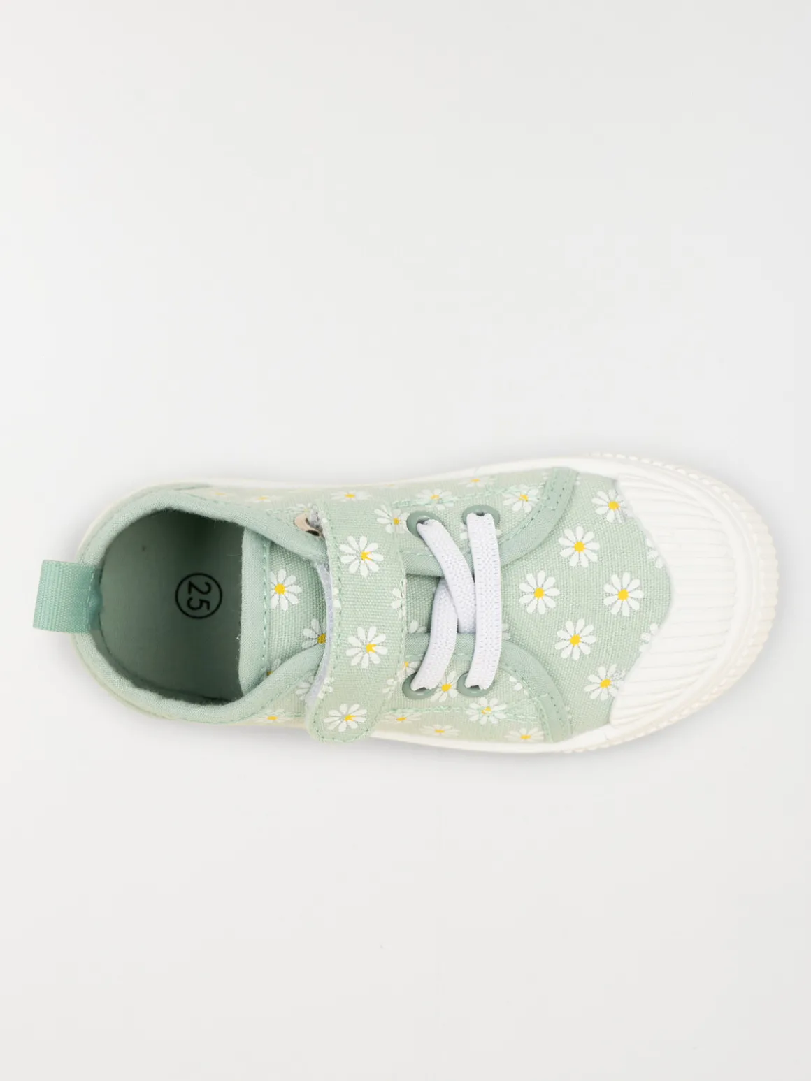 Tennis toile fleurie fille (24-30)