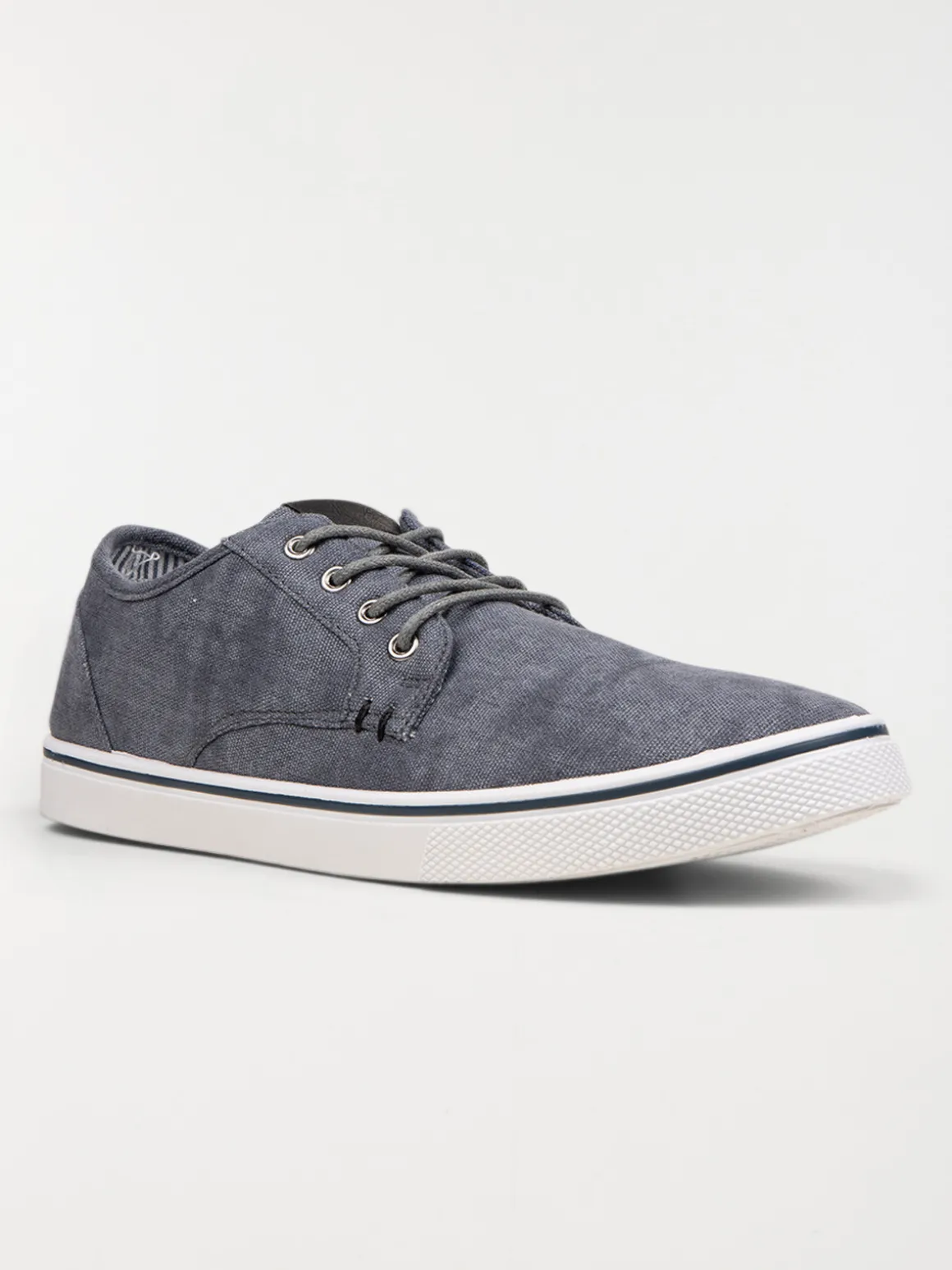 Tennis toile lacets bleues homme (40-45)