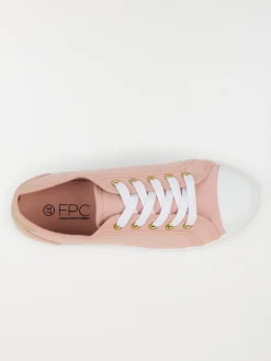 Tennis toile rose femme (36-41)