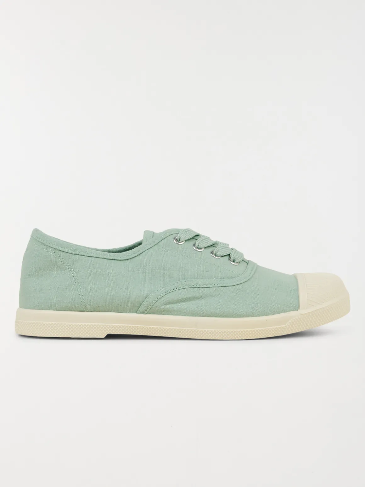 Tennis toile verte femme (36-41)