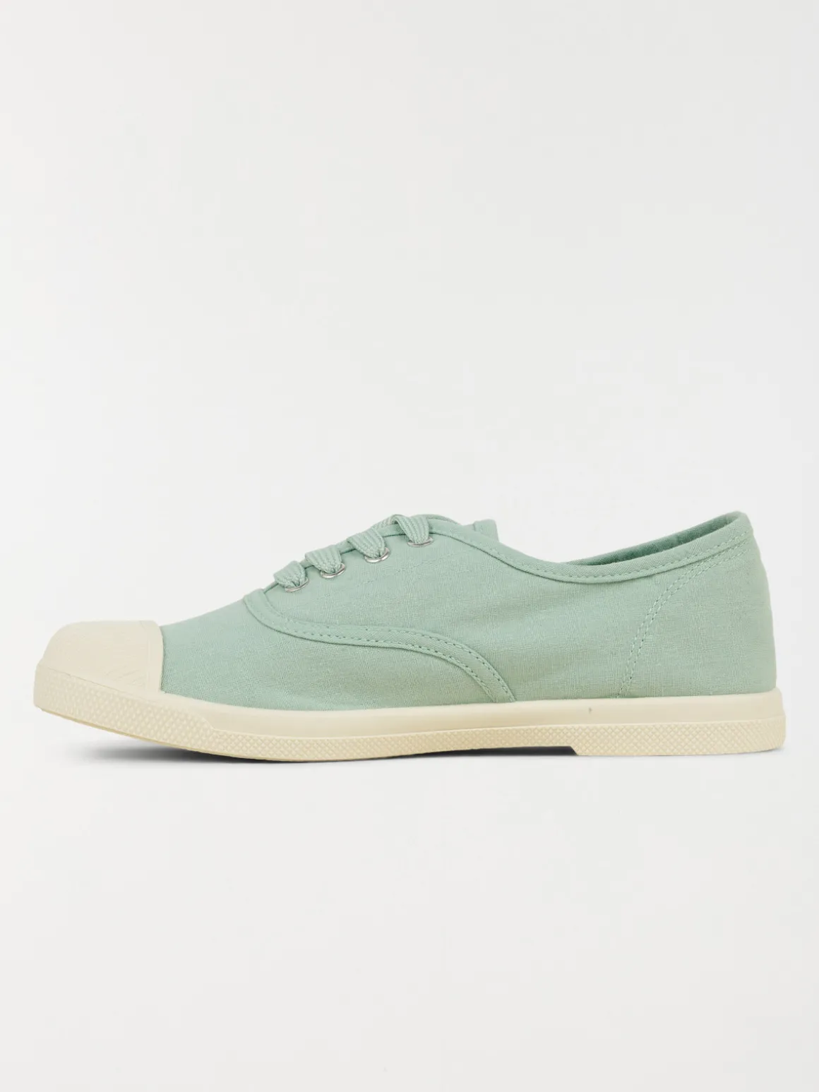 Tennis toile verte femme (36-41)