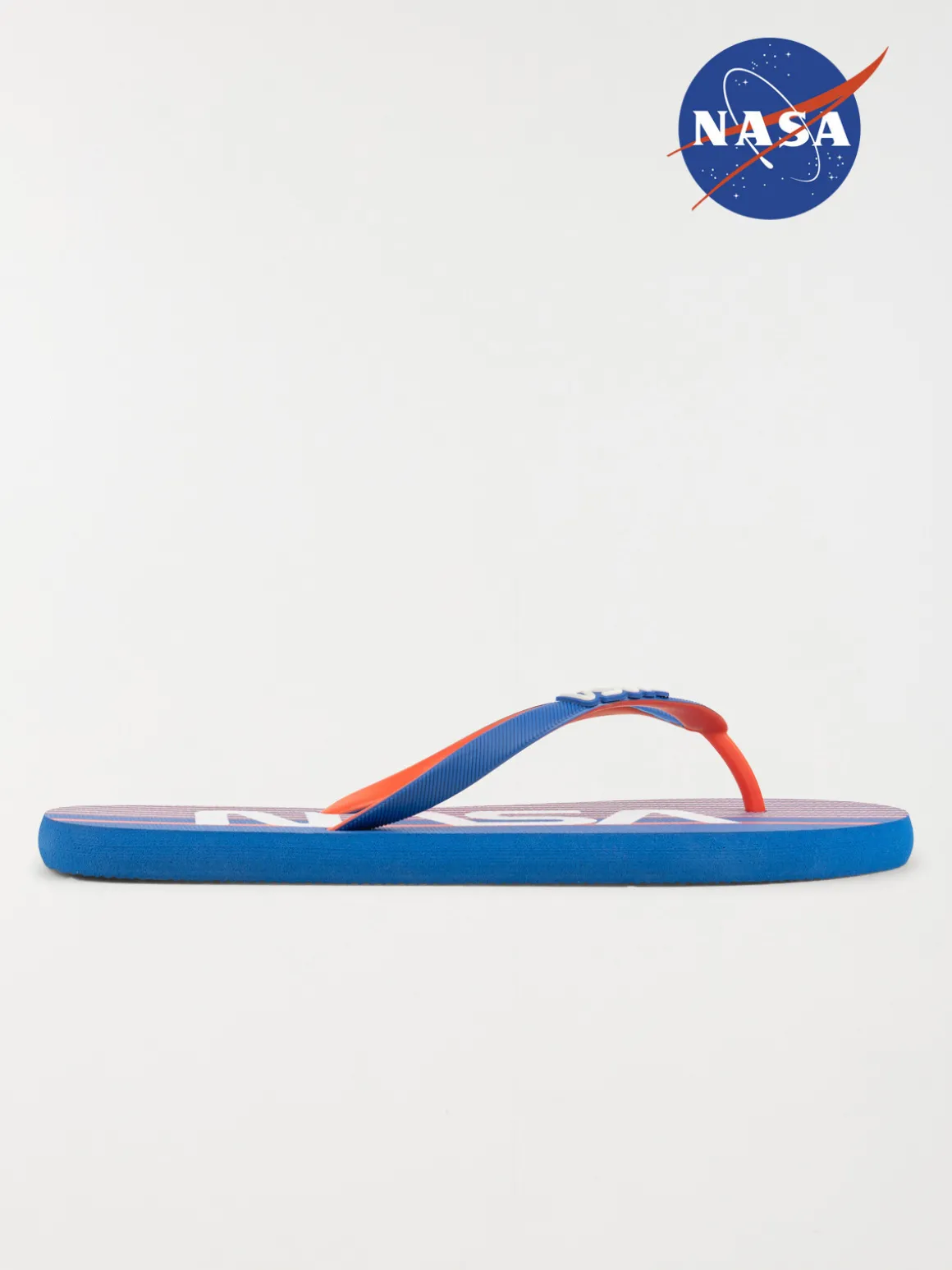 Tong bleu et rouge NASA garçon (33-39)