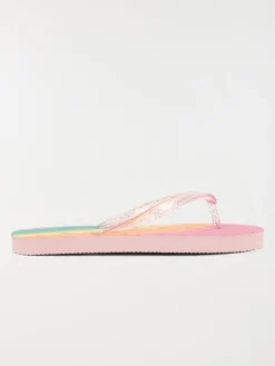 Tong coeur rose fille (31-35)