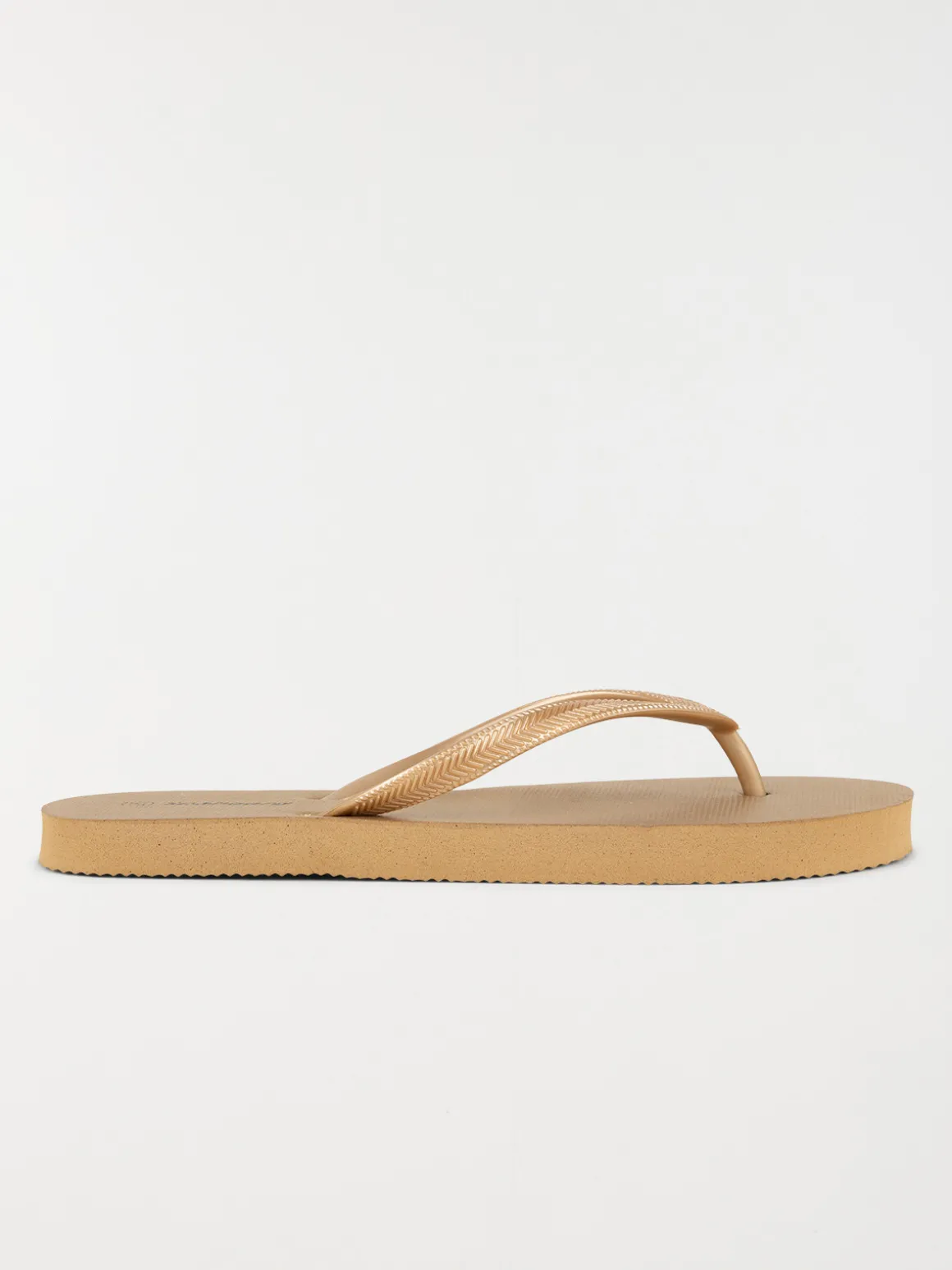 Tong coloris doré femme (36-41)