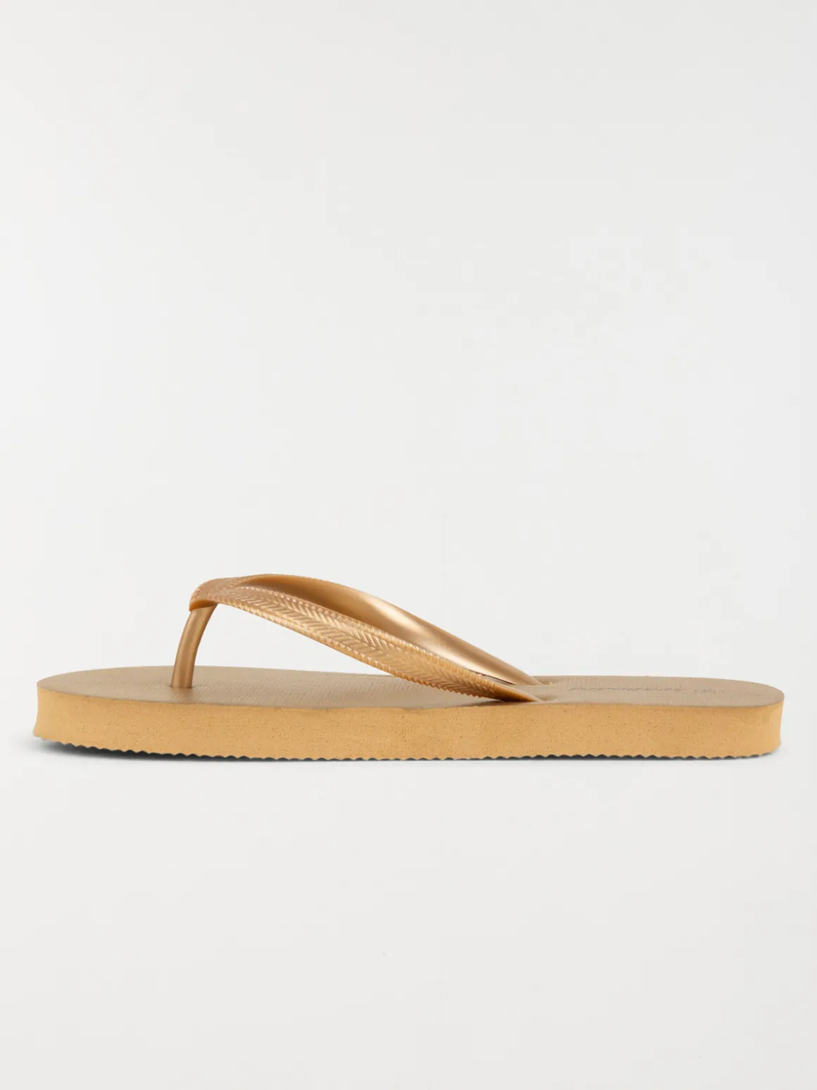 Tong coloris doré rose (31-35)
