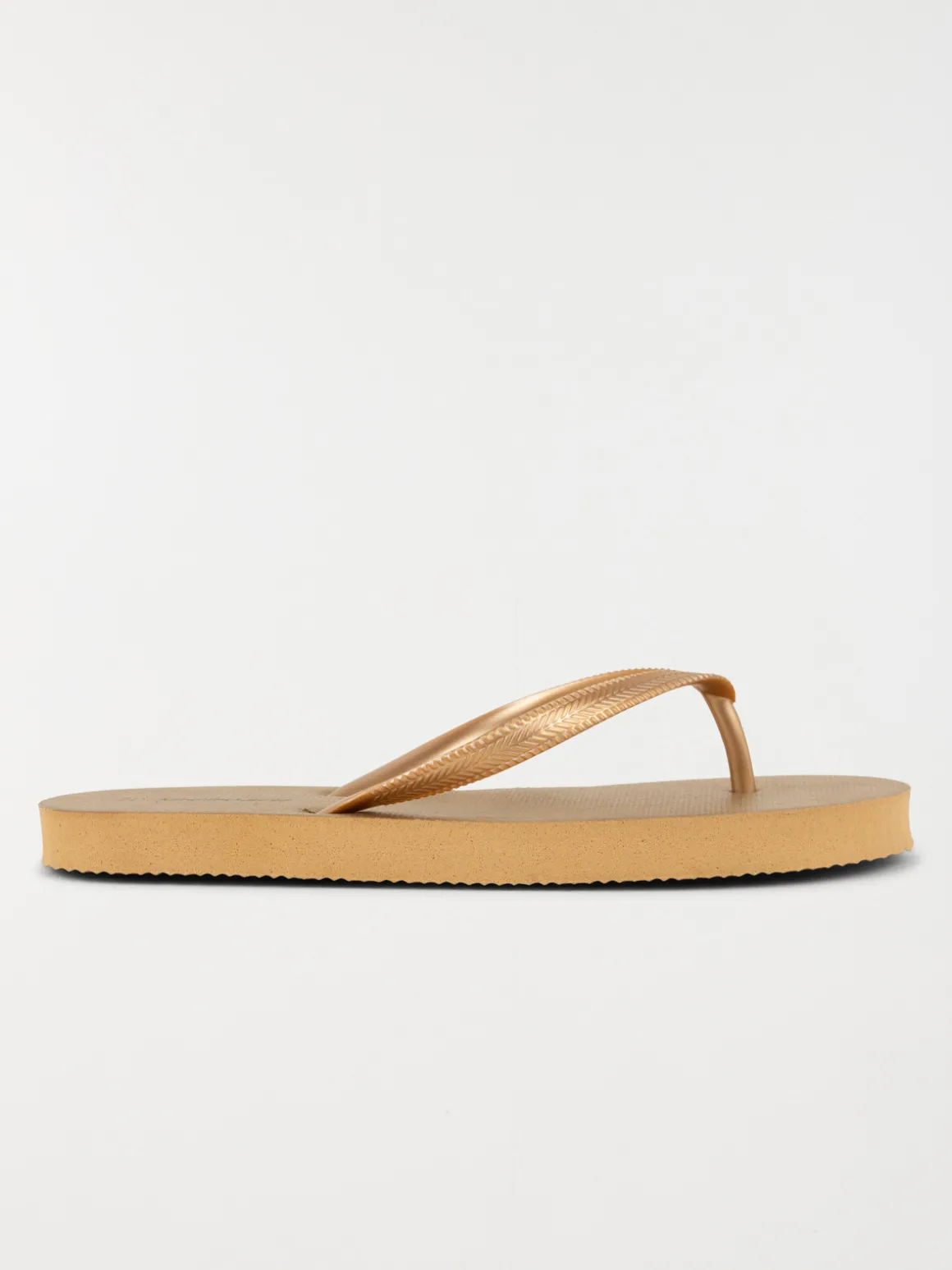 Tong coloris doré rose (31-35)