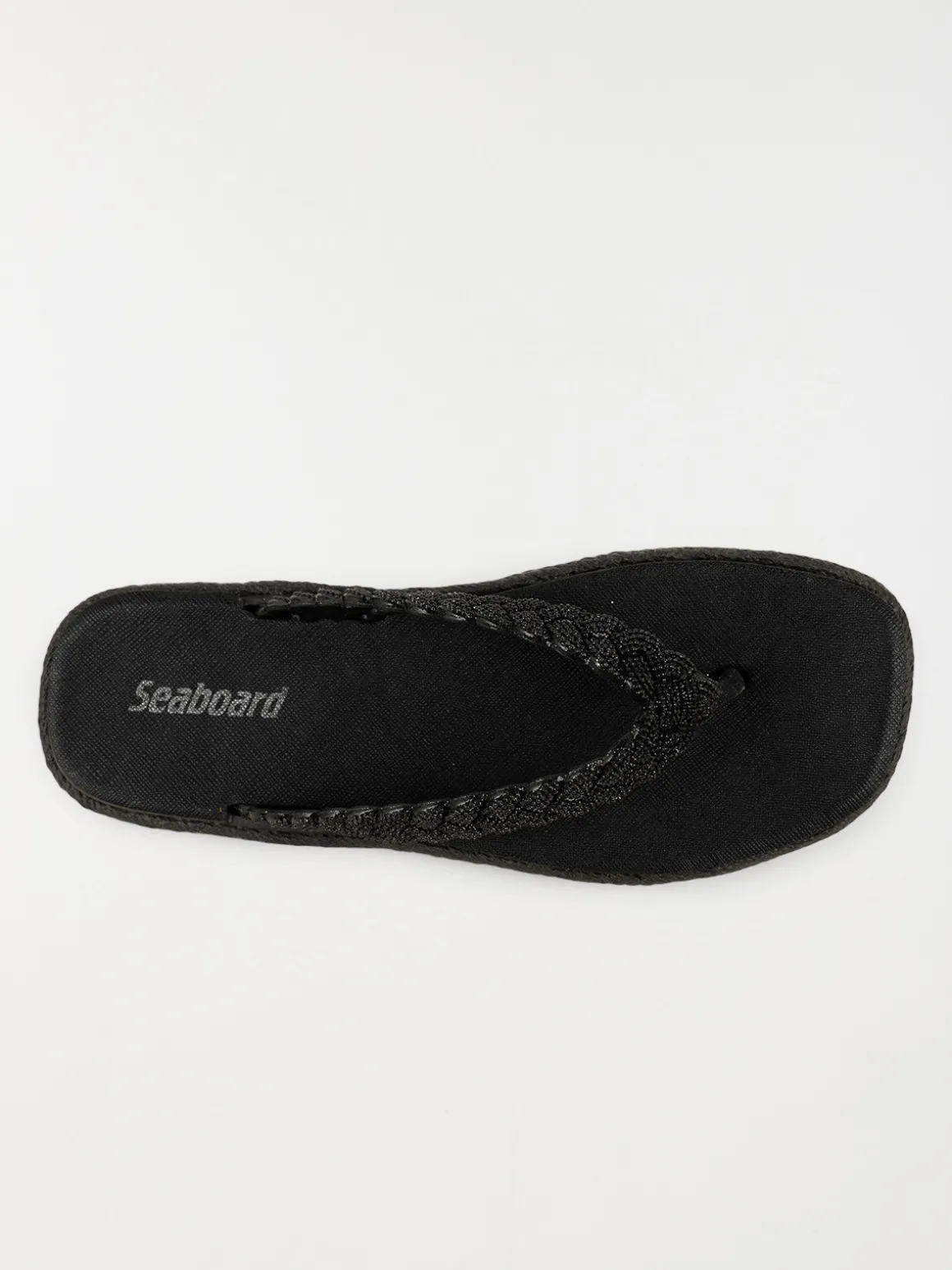 Tong coloris noir femme (36-41)