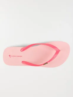 Tong coloris rose femme (36-41