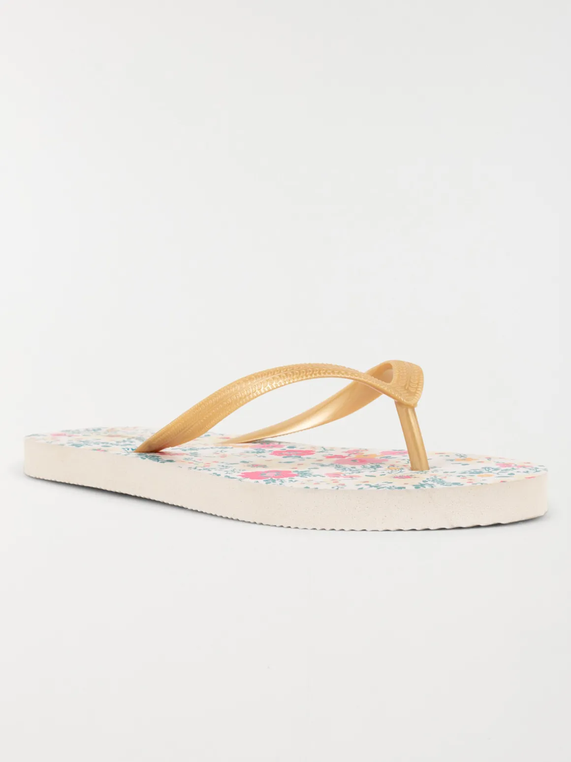 Tong imprimé fleuri femme (36-41)